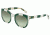 Dolce&amp;Gabbana DG4249 Single Vision Prescription Sunglasses DG4249-30268E-50 - Lens Diameter 50 mm, Frame Color Stripe Green/white