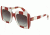 Dolce&amp;Gabbana DG4263 Bifocal Prescription Sunglasses DG4263-30248G-50 - Lens Diameter 50 mm, Frame Color Stripe Red/white