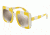 Dolce&amp;Gabbana DG4263 Bifocal Prescription Sunglasses DG4263-30255A-50 - Lens Diameter 50 mm, Frame Color Stripe Yellow/white