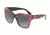 Dolce&Gabbana DG4270F Single Vision Prescription Sunglasses DG4270F-31278G-55 - Lens Diameter 55 mm, Frame Color Print Rose On Black
