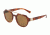 Dolce&amp;Gabbana DG4313F Single Vision Prescription Sunglasses DG4313F-314453-50 - Lens Diameter 50 mm, Frame Color Dark Havana/amber Havana