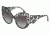 Dolce&amp;Gabbana DG4321 Single Vision Prescription Sunglasses DG4321-31528G-55 - Lens Diameter 55 mm, Frame Color Black Gradient Lace