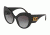 Dolce&amp;Gabbana DG4321 Single Vision Prescription Sunglasses DG4321-B5018G-55 - Lens Diameter 55 mm, Frame Color Black