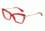 Dolce&amp;Gabbana DG5025 Single Vision Prescription Eyeglasses 3147-53 - Transparent Bordeaux Frame