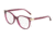 Dolce&amp;Gabbana DG5032 Progressive Prescription Eyeglasses, 51mm, Transparent Black Cherry, DG5032-1754-51-PRO