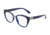 Dolce&amp;Gabbana DG5041 Progressive Prescription Eyeglasses, 51mm, Opal Blue, DG5041-3094-51-PRO