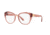 Dolce&amp;Gabbana DG5041 Progressive Prescription Eyeglasses, 51mm, Transparent Pink, DG5041-3148-51-PRO
