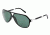 Dolce&amp;Gabbana DG6067 Sunglasses 501/71-6113 - Black Frame, Green Lenses