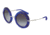 Dolce&amp;Gabbana DG6105 Single Vision Prescription Sunglasses DG6105-300919-50 - Lens Diameter 50 mm, Frame Color Transparente Blue