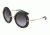 Dolce&amp;Gabbana DG6105 Single Vision Prescription Sunglasses DG6105-504-8G-50 - Lens Diameter 50 mm, Frame Color Transparent Gray