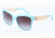 Dolce&amp;Gabbana FILIGRANA DG4212 Progressive Prescription Sunglasses DG4212-25868G-56 - Lens Diameter 56 mm, Frame Color Matte Azure