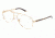 Dolce&amp;Gabbana Iconic evolution DG1223 Bifocal Prescription Eyeglasses 034-5614 - Gold Frame