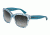 Dolce&amp;Gabbana LACE DG4226 Single Vision Prescription Sunglasses DG4226-28538G-56 - Lens Diameter 56 mm, Frame Color Azure Lace