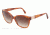 Dolce&amp;Gabbana LOGO PLAQUE DG4195 Sunglasses 706/13-56 - Light Havana Frame, Brown Gradient Lenses