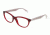 Dolce&amp;Gabbana Mambo collection DG3141 Progressive Prescription Eyeglasses 550-5316 - Transparent / Red Frame, Demo Lens Lenses