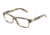 Dolce&amp;Gabbana SICILIAN HINGE DG3129 Progressive Prescription Eyeglasses 2597-5315 - Striped Brown Frame