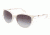Dolce&amp;Gabbana SICILY DG4156 Sunglasses 19678G-5617 - White Marble Frame, Gray Gradient Lenses