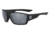 Dragon Cutback H2O Sunglasses- Mens, Matte Black/Silver Ion 35143-Matte Black/Silver Ion