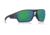 Dragon Cutback H2O Sunglasses- Mens, Matte Black/Green Ion, 35144-MB/GI