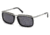 DSquared DQ0117 Sunglasses - Shiny Black Frame Color, Smoke Lens Color