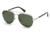 DSquared DQ0143 Sunglasses - Shiny Palladium Frame Color, Green Lens Color