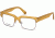 DSquared DQ5231 Eyeglass Frames - Matte Yellow Frame Color, Matte Yellow Lens Color