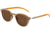 Earth Wood Sabal Sunglasses, Apple Wood Frame, Brown Lens, Polarized, One Size, ESG044AS