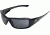 Edge Eyewear Brazeau Safety Glasses Black Shark Frame Smoke Lens Xb116 K