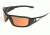 Brazeau Safety Glasses - Black Frame, Copper "Driving" Lens XB115