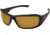Edge Eyewear Brazeau Torque Safety Glasses - Matte Black Frame with Red E Logo / CopperDriving Lens, One Size, XB135