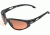 Edge Eyewear Dakura Safety Glasses - Black Frame, Copper "Driving" Lens SW115