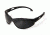 Edge Eyewear Falcon Sunglasses, Soft-Touch Matte Black Frame / G-15 Vapor Shield L, GSF61-G15