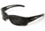 Edge Safety Kazbek Asian Fit-Black / Smoke Lens with Gasket GSK116-AFT