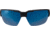 Edge Eyewear Pumori - Matte Black Frame / Aqua Precision Blue Mirror Lenses, Black Frame, XPAP418