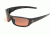 Edge Eyewear Reclus Safety Glasses - Black Frame, Copper "Driving" Lens SR115