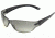 Edge Eyewear Savoia Safety Glasses - Black Frame, Smoke Lens AKE116