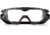 Edge Eyewear Super 64 - Black Frame / Clear Vapor Shield Lens / TPR Gasket, Black Frame, XSS611-TPR