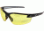 Edge Eyewear Zorge G2 Safety Glasses Black Frame / Yellow Lenses, Universal DZ112-G2