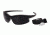 Edge Tactical Sharp Edge Thin Temple 2-Lens Kit , Black Frame, Clear, G-15 Lens, SSE2K-2TT