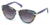 Emilio Pucci EP0011 Sunglasses - Blue Frame Color, Gradient Smoke Lens Color