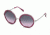 Emilio Pucci EP0036 Sunglasses - Shiny Violet Frame Color, Gradient Smoke Lens Color