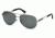 Ermenegildo Zegna EZ0010 Sunglasses - Matte Light Ruthenium Frame Color, Green Lens Color