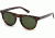Ermenegildo Zegna EZ0095 Sunglasses - Dark Havana Frame Color, Green Lens Color