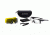 ESS Crossbow AF 3LS Shooting Glasses, Black, EE9020-07