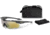ESS Craftsman CrossBladeSTD Sunglasses, Carbon Gray Frame, Mirrored Brass Lens, Large, EE9032-30