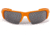 ESS Crowbar Tactical Sunglasses, Hi-Vis Orange Frame, Clear/Smoke Lens, Silver Logo, EE9019-18