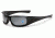 ESS Sunglasses 5B Black Frame/Polarized Mirrored Gray Lens EE9006-03