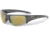 ESS Waterman Crowbar Sunglasses, Carbon Gray Frame, Polarized Mirrored Green Lens, Medium/Small, EE9019-21