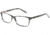 Exces 3137 Single Vision Prescription Eyeglasses, Black/Mottled Frame, EX3137491SV