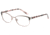 Exces Princess 146 Eyeglasses, Women's, Rose-Brown, 53-16-135, EXP146732